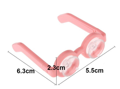 Suporte de telemóvel pequeno em forma de óculos