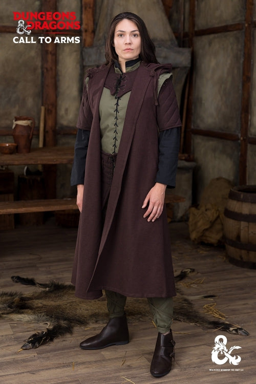 Coleira Castanha/Preta do Ranger de Dungeons & Dragons