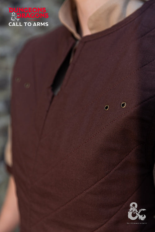 Colete Castanho do Guerreiro — Dungeons & Dragons