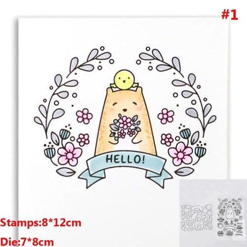 Urso e Flor Decorativos em Metal – DIY (Faz Tu Mesmo), Adorável e Fofo