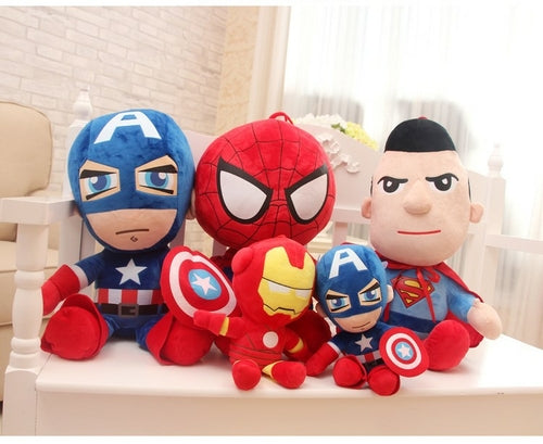 Brinquedos de peluche Marvel Avengers – presentes para crianças