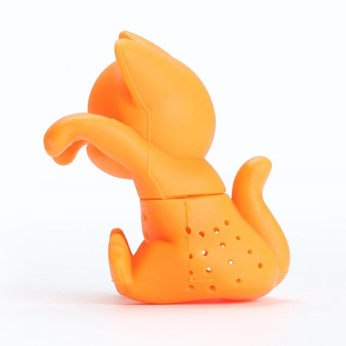 Infusor de chá em forma de gato