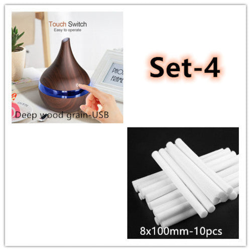 Difusor de Óleos Essenciais com Luz LED