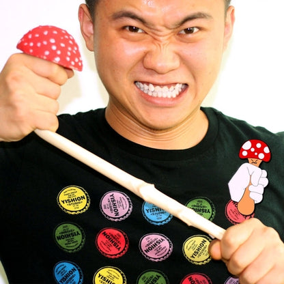 Brinquedo cogumelo para aliviar a tensão