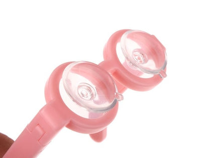 Suporte de telemóvel pequeno em forma de óculos