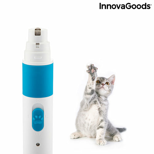 Lima de Unhas Recarrregável para Animais Pawy InnovaGoods!