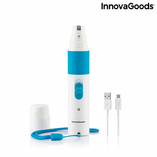 Lima de Unhas Recarrregável para Animais Pawy InnovaGoods!