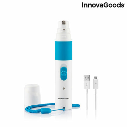 Lima de Unhas Recarrregável para Animais Pawy InnovaGoods!