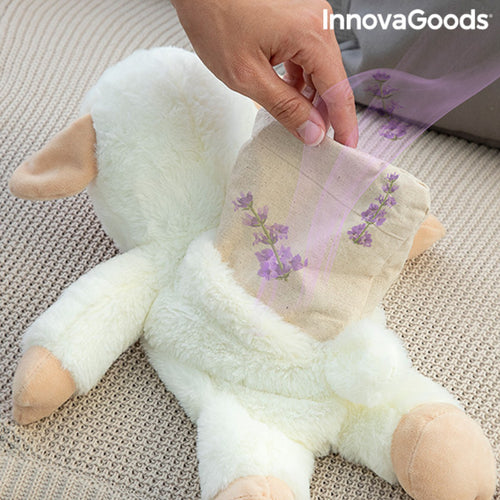 Ovelha, Brinquedo de peluche com propriedades relaxantes e calmantes