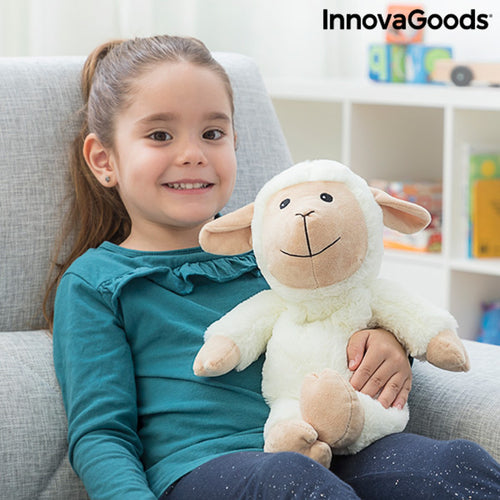 Ovelha, Brinquedo de peluche com propriedades relaxantes e calmantes