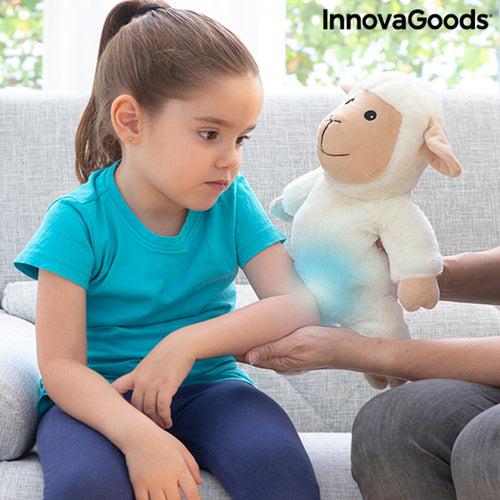 Ovelha, Brinquedo de peluche com propriedades relaxantes e calmantes