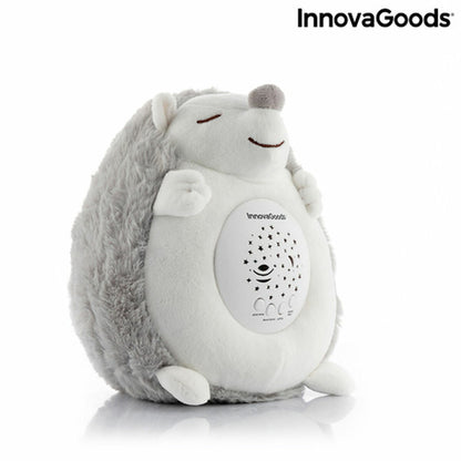 Peluche Ouriço com Ruído Branco e Projetor de Luz Noturna Spikey InnovaGoods