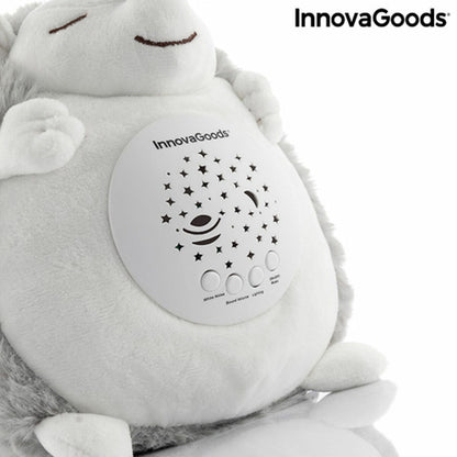 Peluche Ouriço com Ruído Branco e Projetor de Luz Noturna Spikey InnovaGoods
