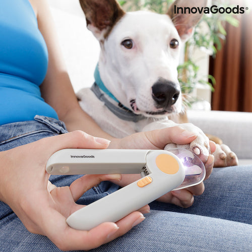 ✂️ Cortador de Unhas para Animais com LED Clipet InnovaGoods!