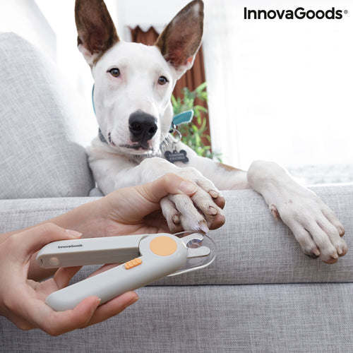 ✂️ Cortador de Unhas para Animais com LED Clipet InnovaGoods!