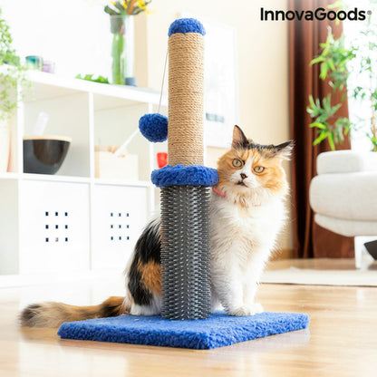 Poste de Arranhar e Massajar para Gatos com Bola Miausage InnovaGoods!