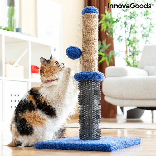 Poste de Arranhar e Massajar para Gatos com Bola Miausage InnovaGoods!