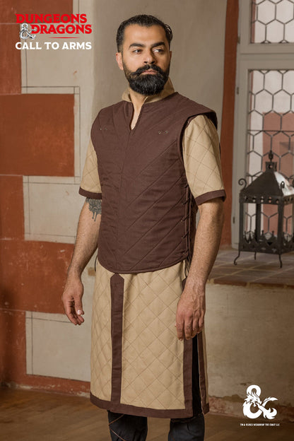 Colete Castanho do Guerreiro — Dungeons & Dragons