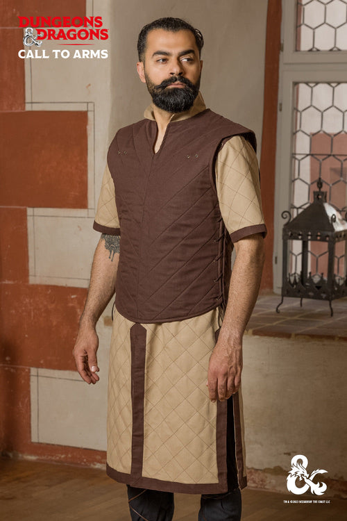 Colete Castanho do Guerreiro — Dungeons & Dragons