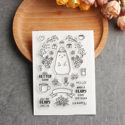 Urso e Flor Decorativos em Metal – DIY (Faz Tu Mesmo), Adorável e Fofo