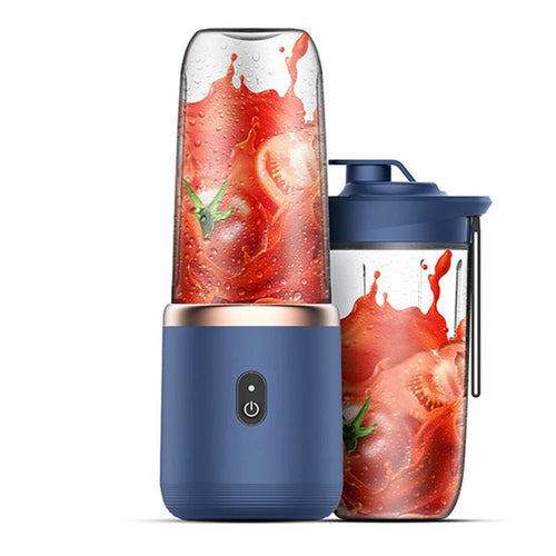 Liquidificador Portátil Elétrico de 400ml com 6 Lâminas