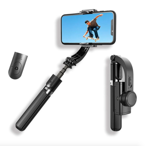 Estabilizador Tripé e Stick de Selfie Ninja para Telemóvel