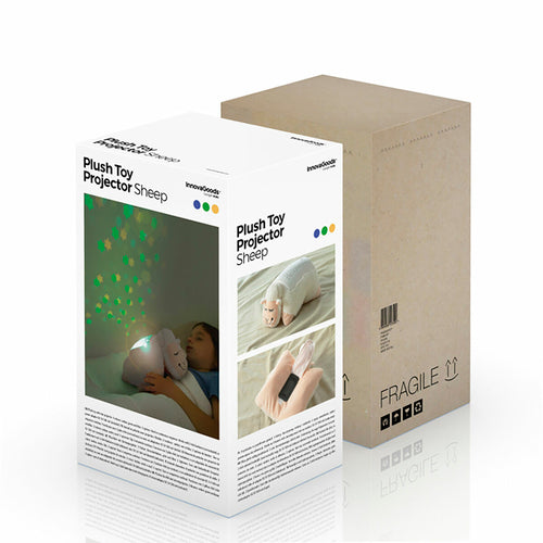 Peluche Projetor de Estrelas Ovelha InnovaGoods