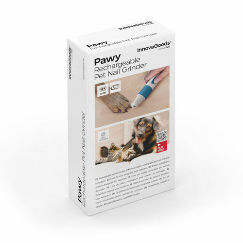 Lima de Unhas Recarrregável para Animais Pawy InnovaGoods!