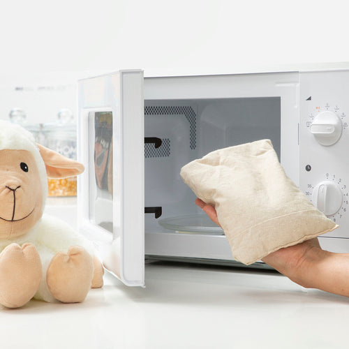 Ovelha, Brinquedo de peluche com propriedades relaxantes e calmantes