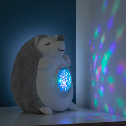 Peluche Ouriço com Ruído Branco e Projetor de Luz Noturna Spikey InnovaGoods