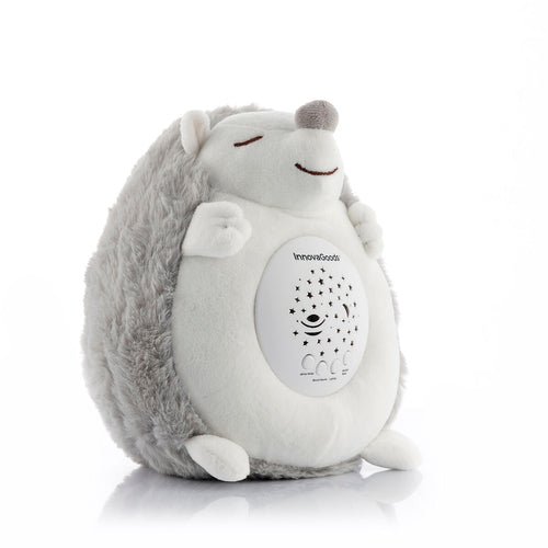 Peluche Ouriço com Ruído Branco e Projetor de Luz Noturna Spikey InnovaGoods