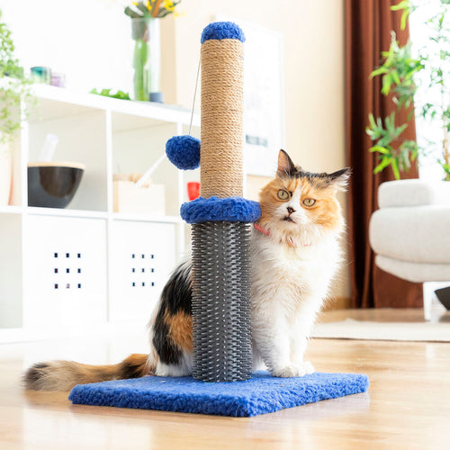 Poste de Arranhar e Massajar para Gatos com Bola Miausage InnovaGoods!