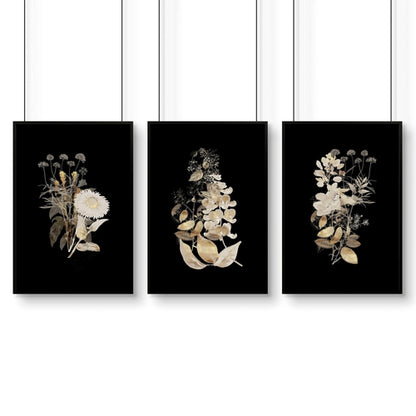 Arte de Parede Elegante para Casa de Banho Reino Unido | Conjunto de 3 Impressões Decorativas