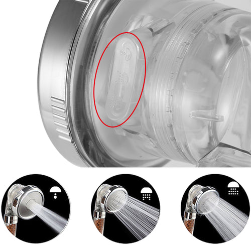 Chuveiro de Casa de Banho com filtro para purificar a água