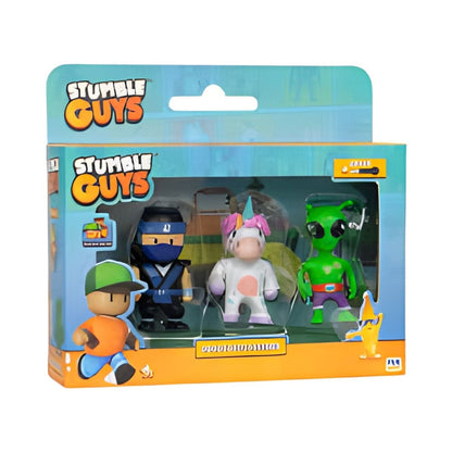Set of 3 Stumble Guys figures (Pack 4)-0