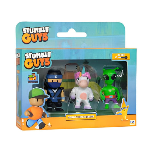 Set of 3 Stumble Guys figures (Pack 4)-0