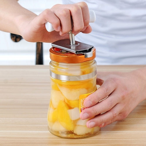 Abre-frascos resistente em aço inoxidável – prático e duradouro