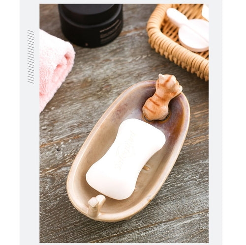 Suporte de Sabonete Criativo em Forma de Banheira