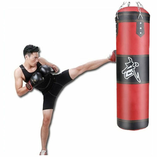 Conjunto de Treino de Boxe e Fitness com Saco de Pancada