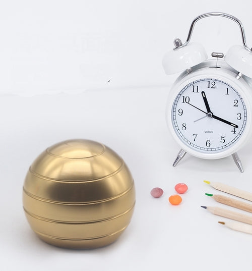 Brinquedo de Secretária Giroscópio Anti-Stress 45 mm – Dourado