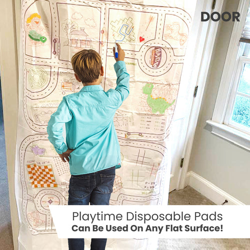 Tapete descartável ajustável Playtime. Mais de 35 atividades divertidas para brincar