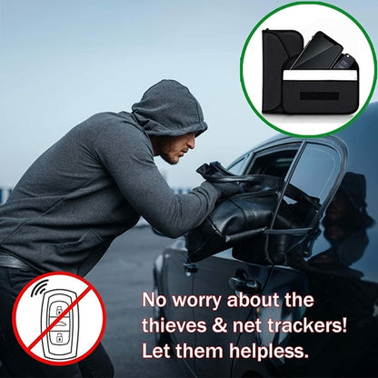 Bolsa de bloqueio de sinal Faraday para GPS e RFID – proteção de privacidade