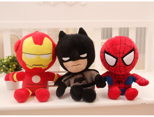 Brinquedos de peluche Marvel Avengers – presentes para crianças