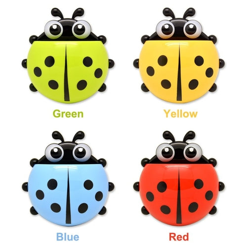 Suporte de Escova de Dentes em Forma de Joaninha