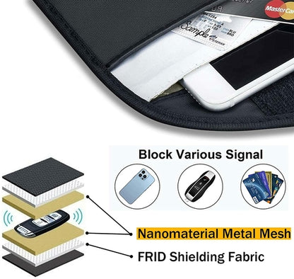 Bolsa de bloqueio de sinal Faraday para GPS e RFID – proteção de privacidade