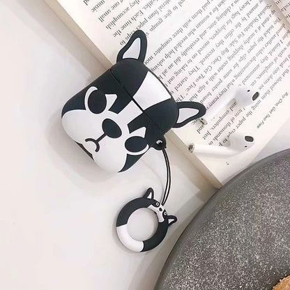 Estojo para AirPods Cão triste