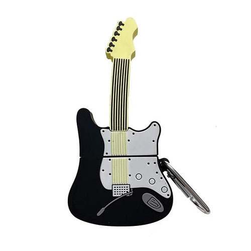 Estojo AirPods em formato guitarra