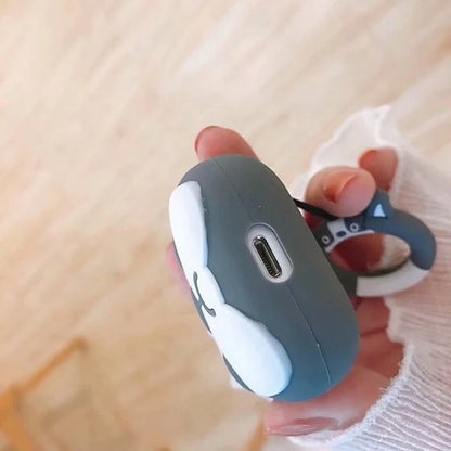 Estojo para AirPods Cão triste