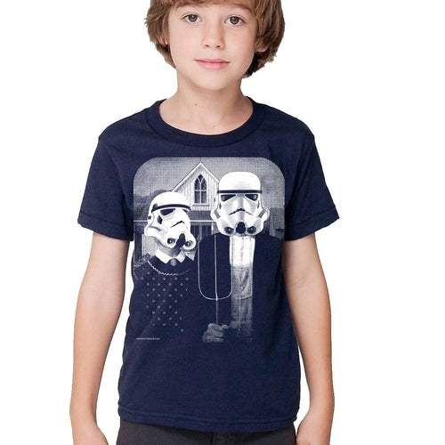 Camiseta gótica americana de Star Wars