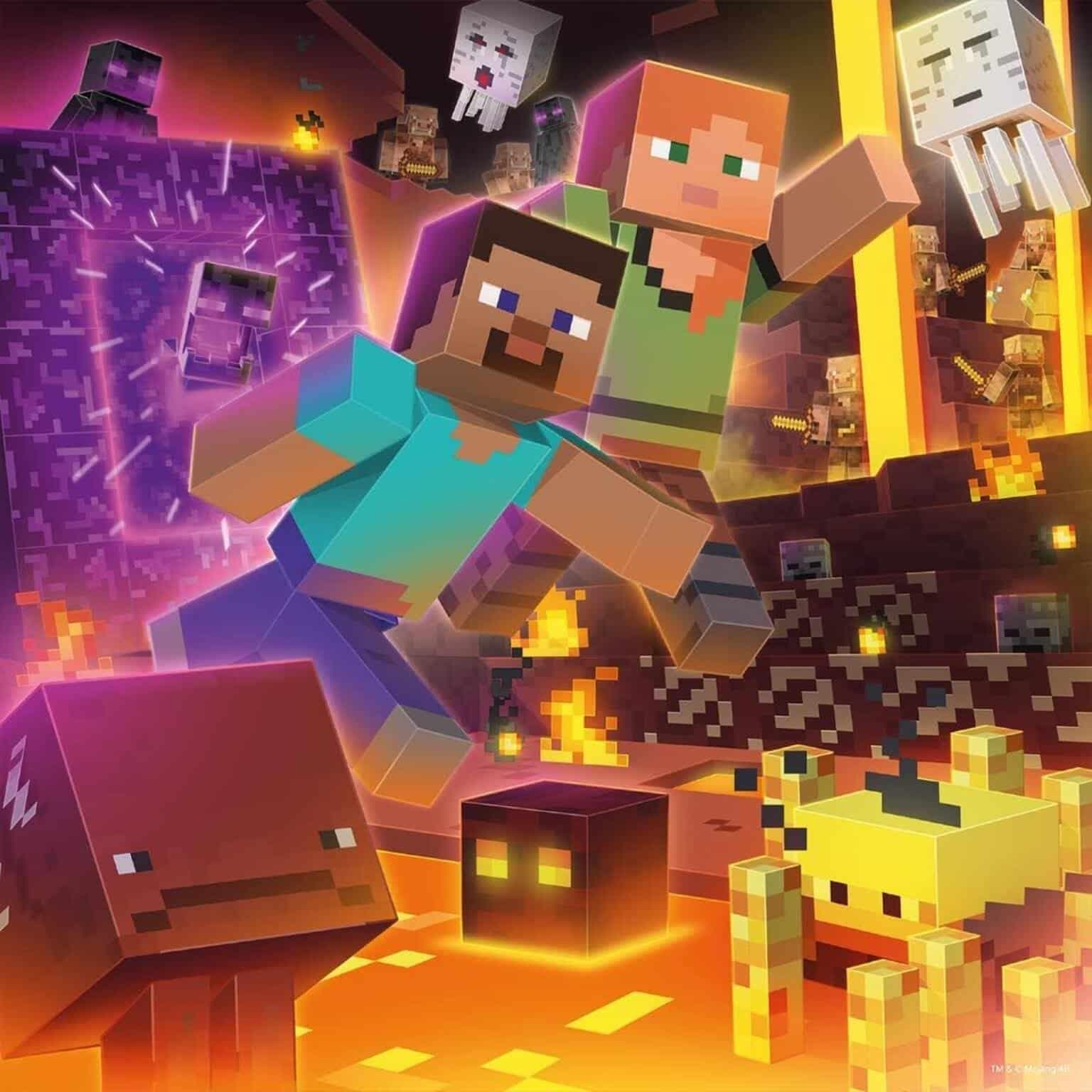 Minecraft Puzzle 3 x 49 pcs-3